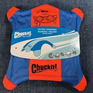 Chuckit! Flying Squirrel Fetch Dog Toy, Size Medium 9.5" Diameter Brand New